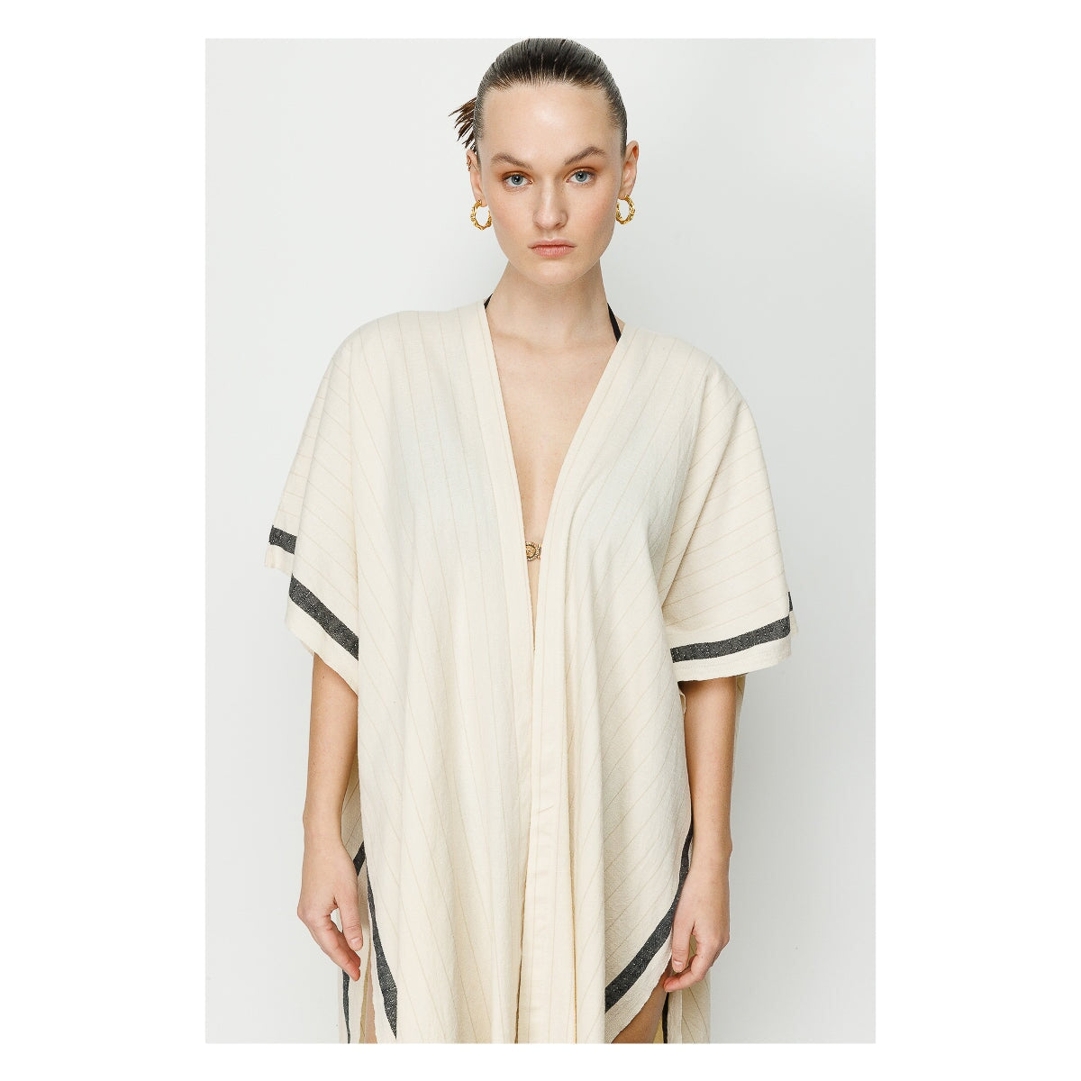 Silvia & Zebrine Beach Kimonos