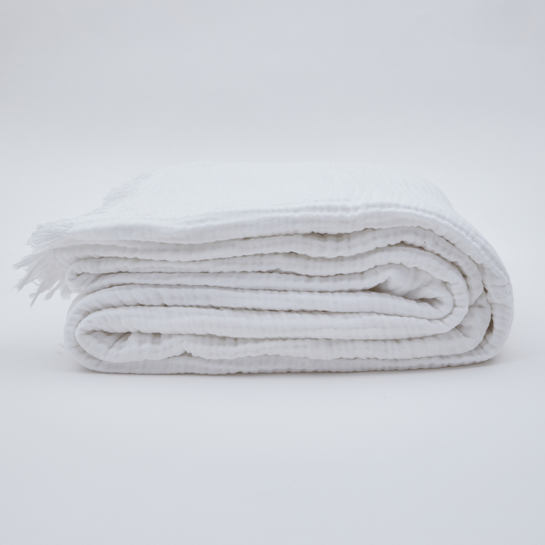 Joy |  Four Layered Crinkle Muslin Bed Cover