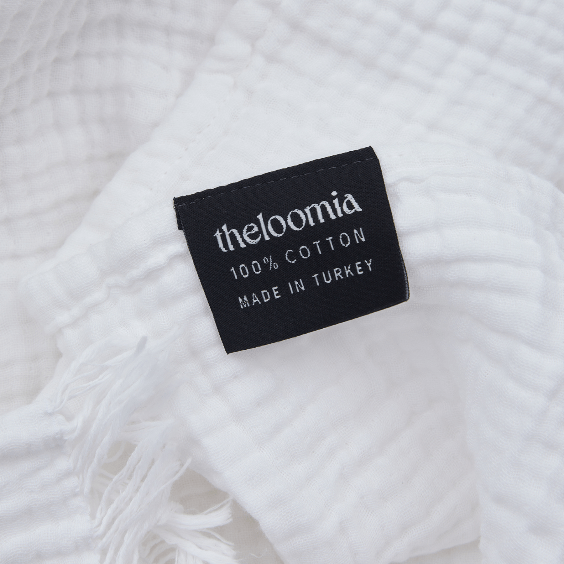 Joy |  Four Layered Crinkle Muslin Bed Cover