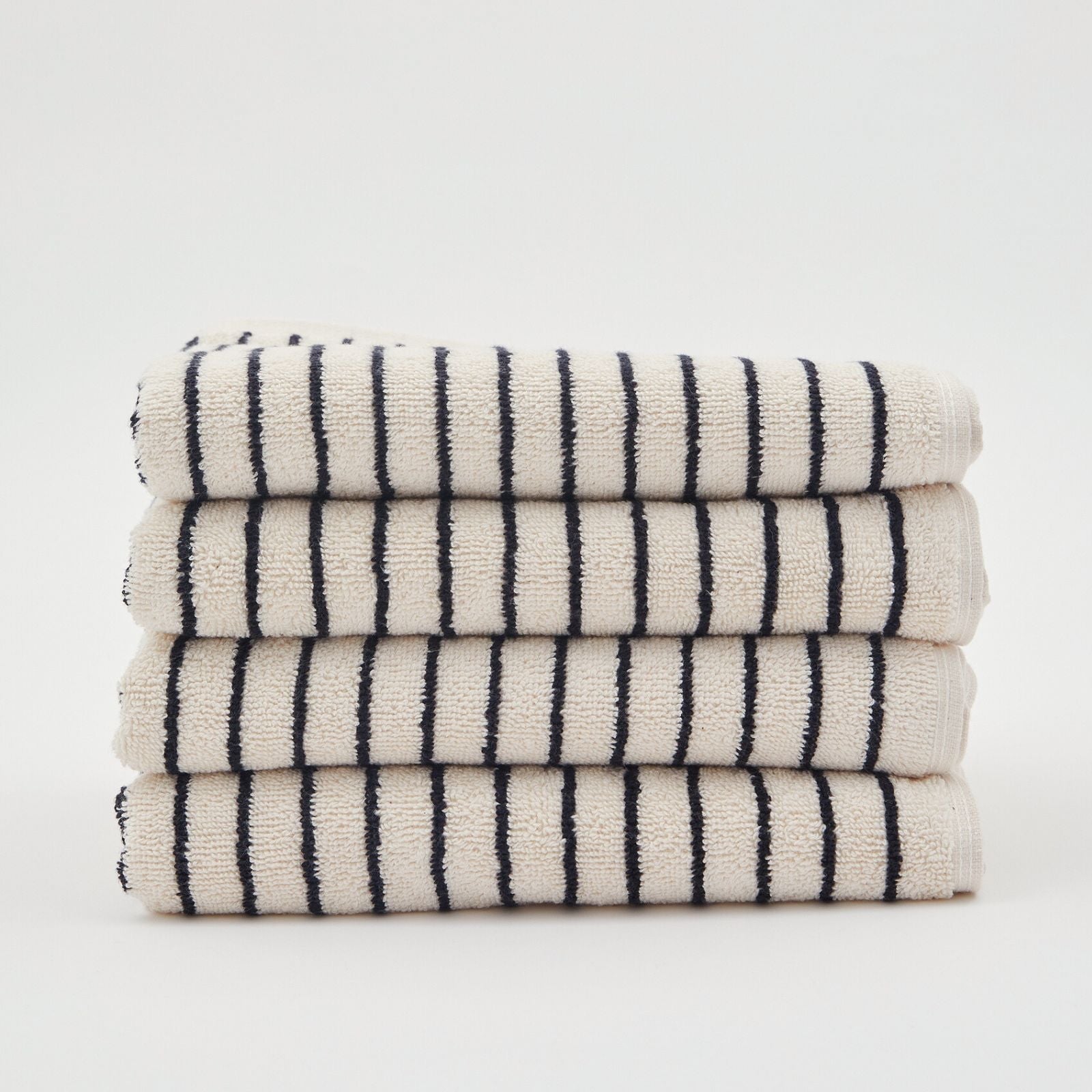 Melika Turkish Cotton Striped Terry Towel
