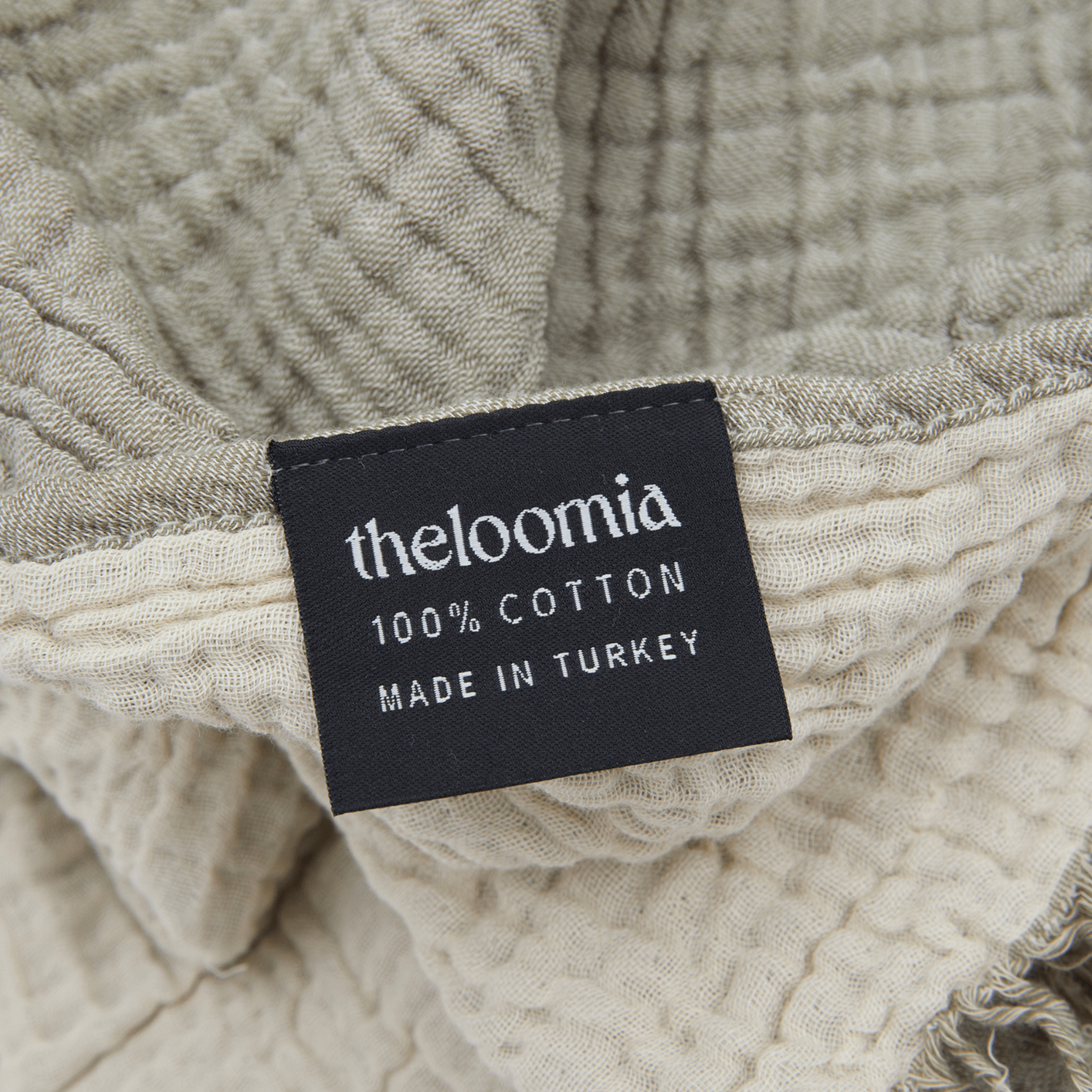 Joy |  Four Layered Crinkle Muslin Bed Cover