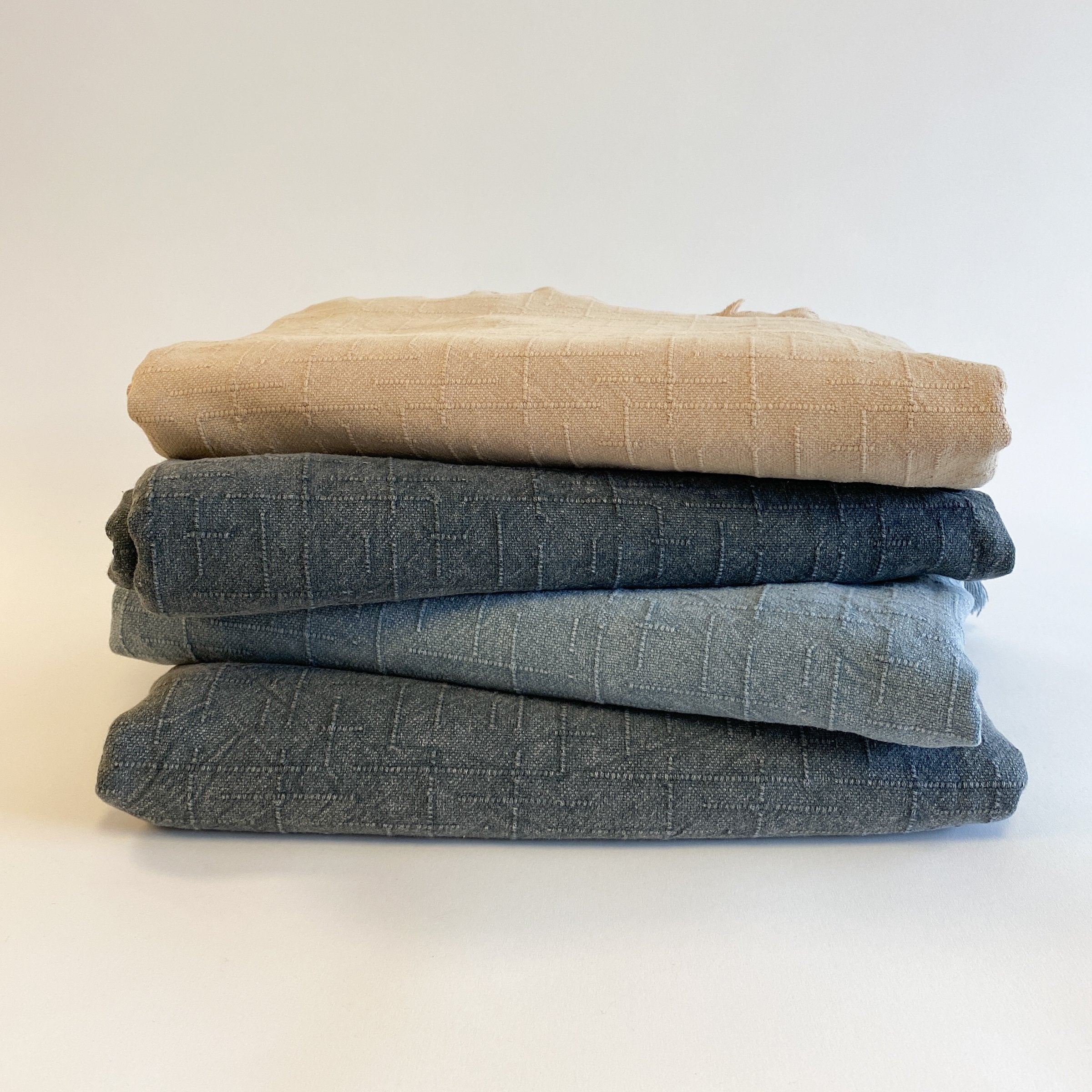 Kimi Stonewashed 100% Turkish Cotton Throw-Blanket