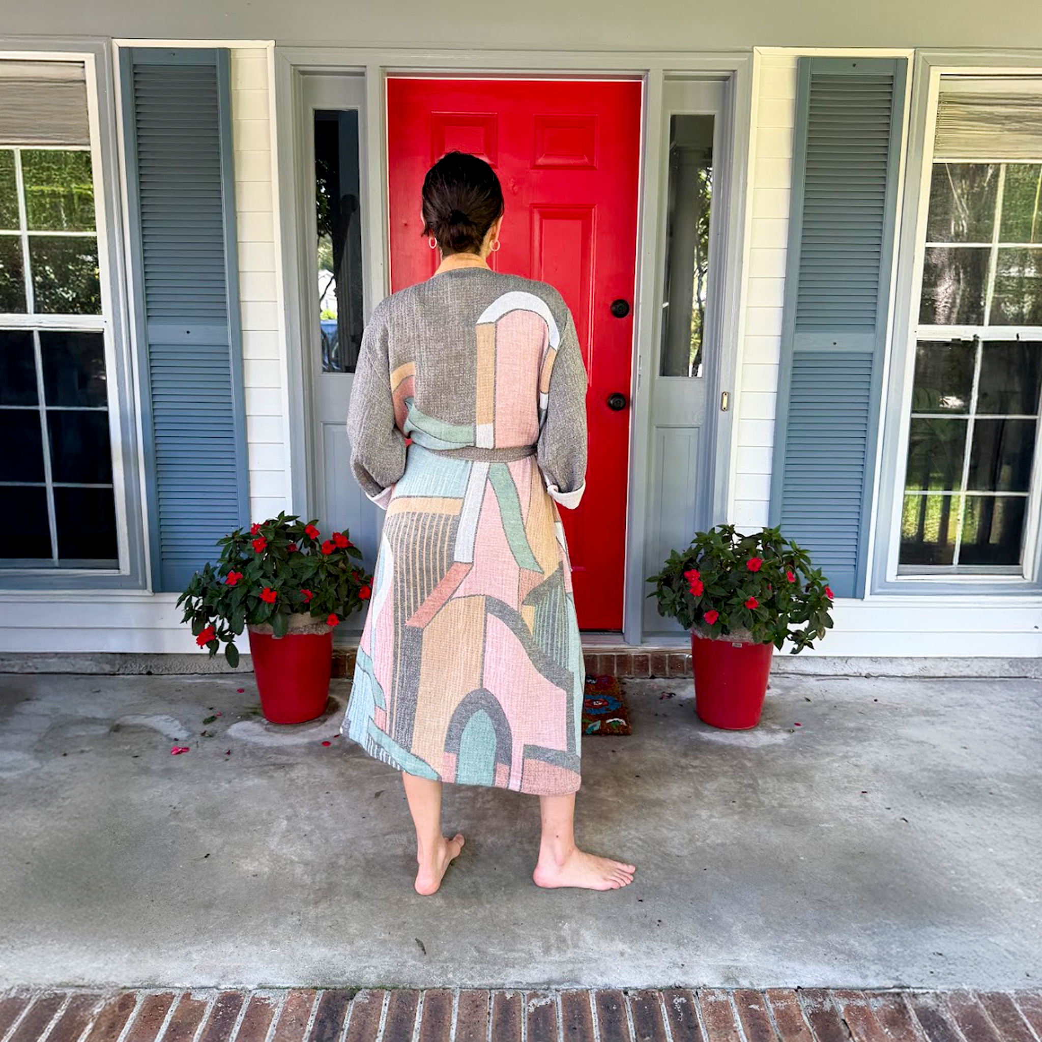 Ela Unisex Robe Kimono