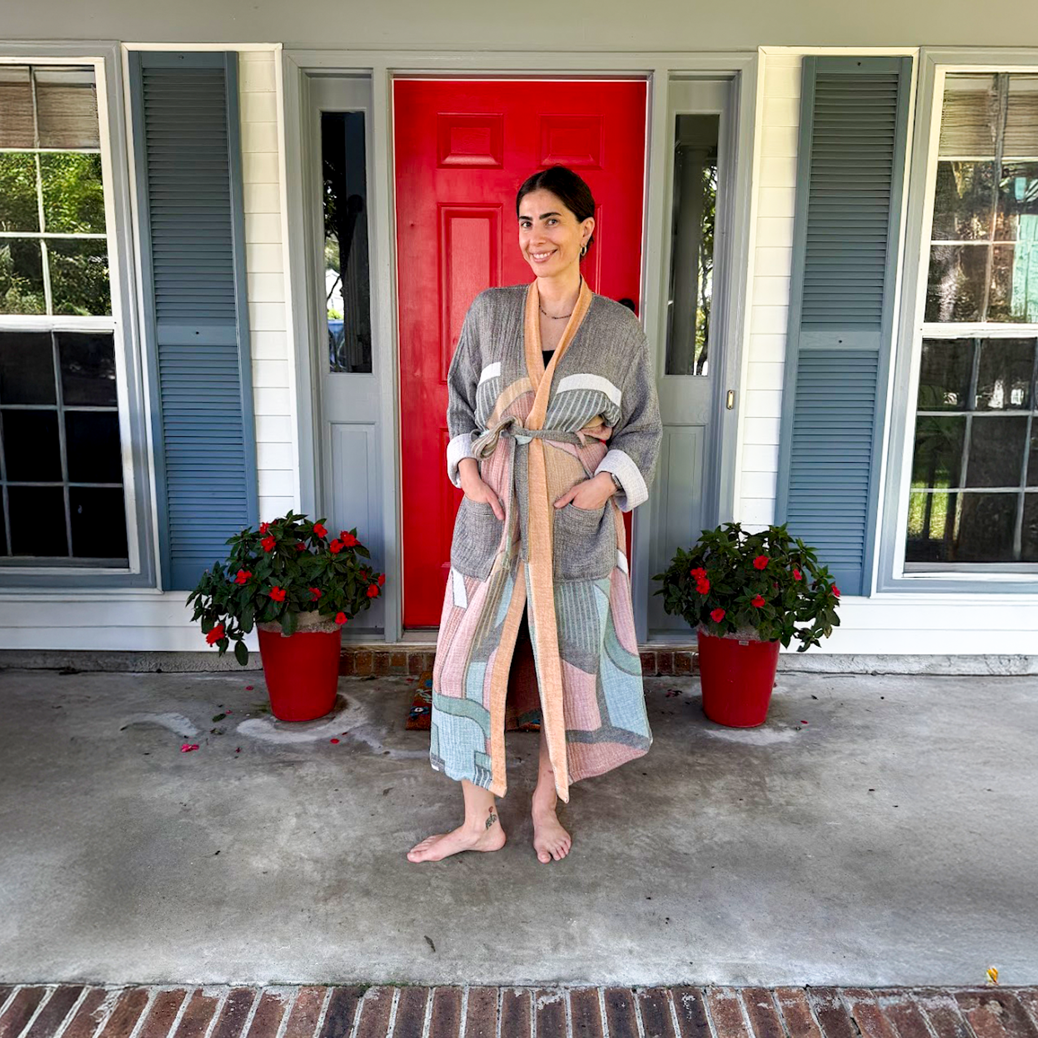 Ela Unisex Robe Kimono