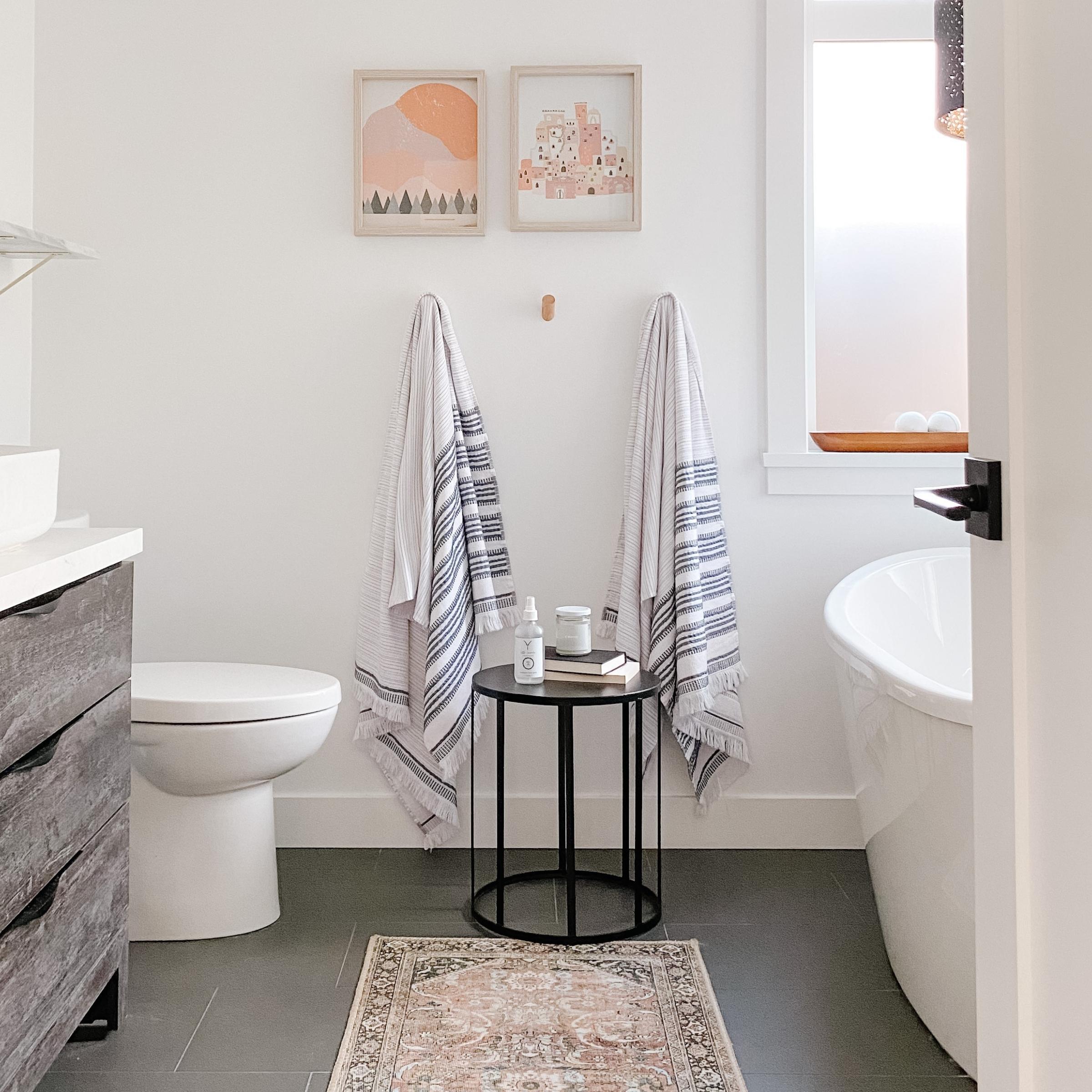 Nadine Terry-Sided 100% Cotton Turkish Towel