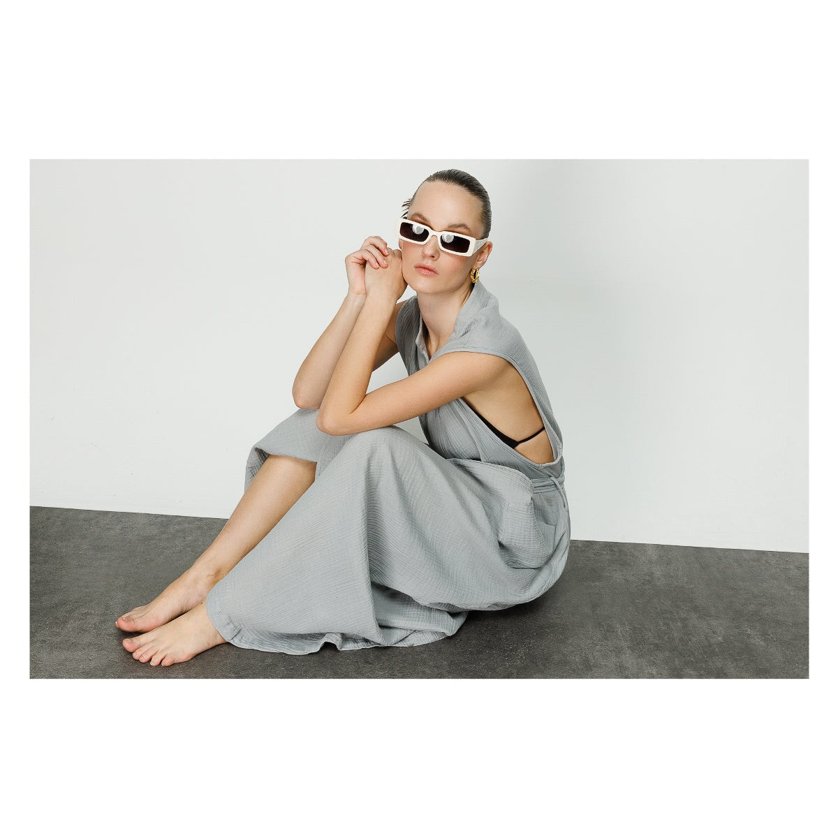 Manuela Sleeveless Kimono and Beach Cover Up