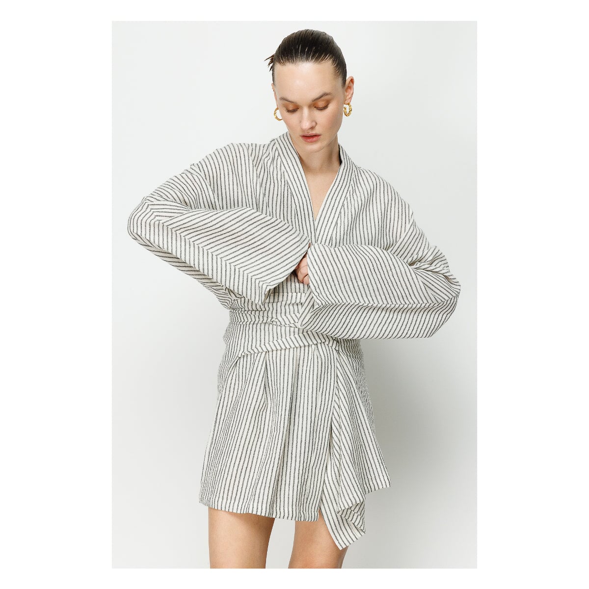 Jess Kimono Robe - 100% Turkish Cotton