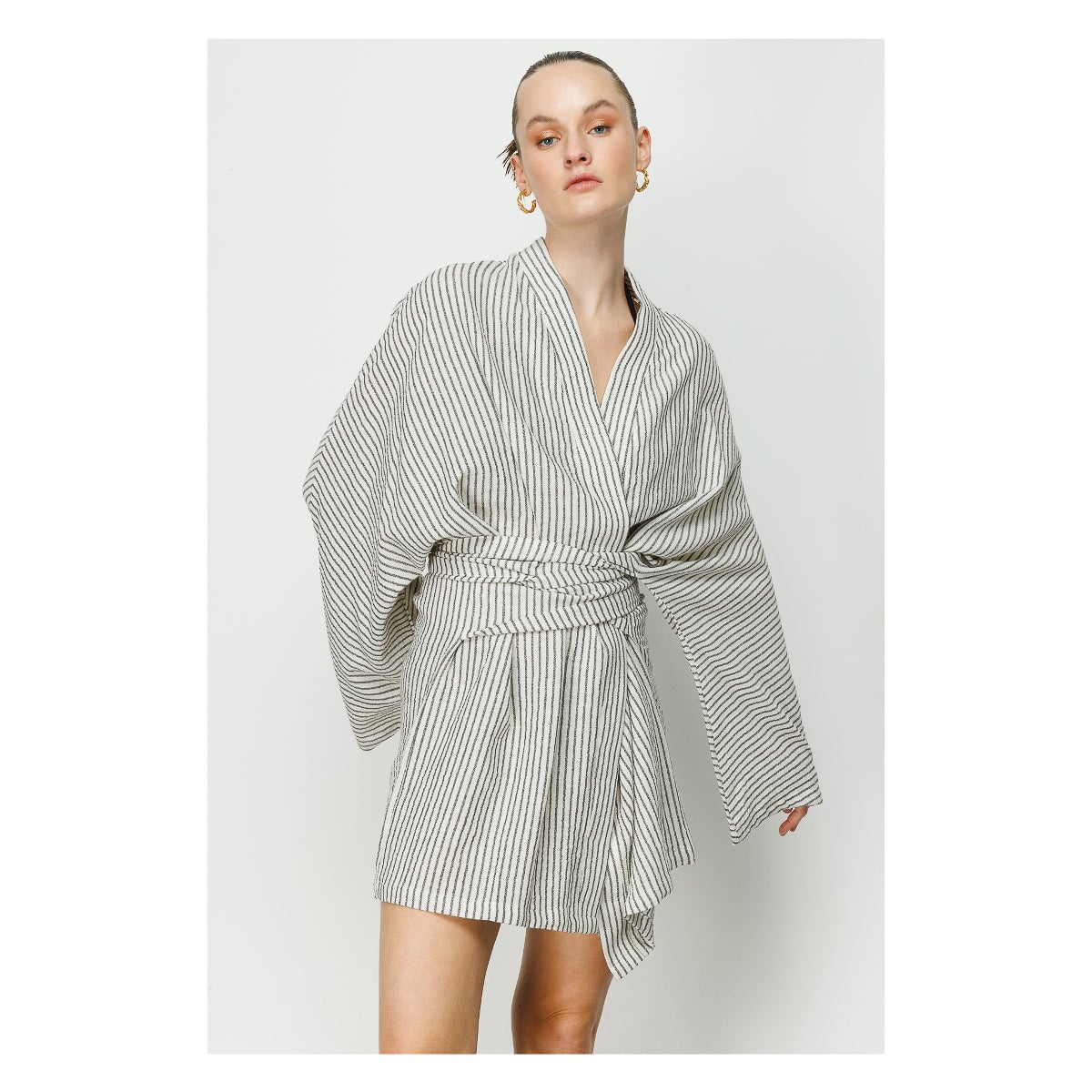 Jess Kimono Robe - 100% Turkish Cotton