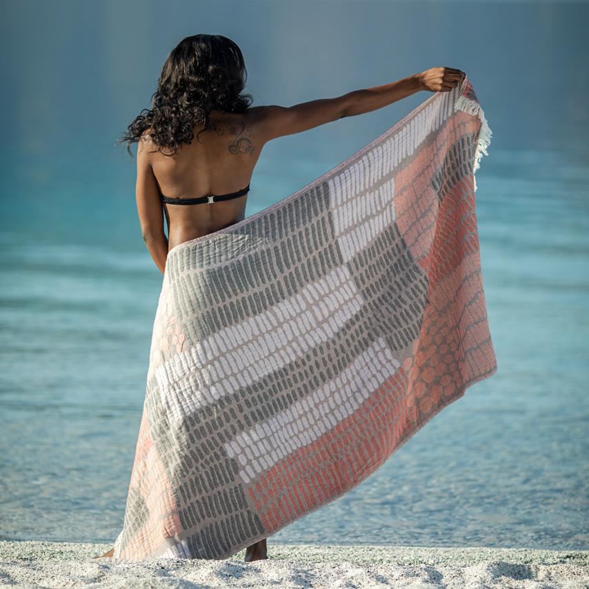 Gio Turkish Beach and Pool Towel - Theloomia