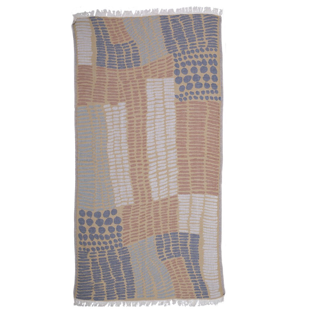 Gio Turkish Beach and Pool Towel - Theloomia