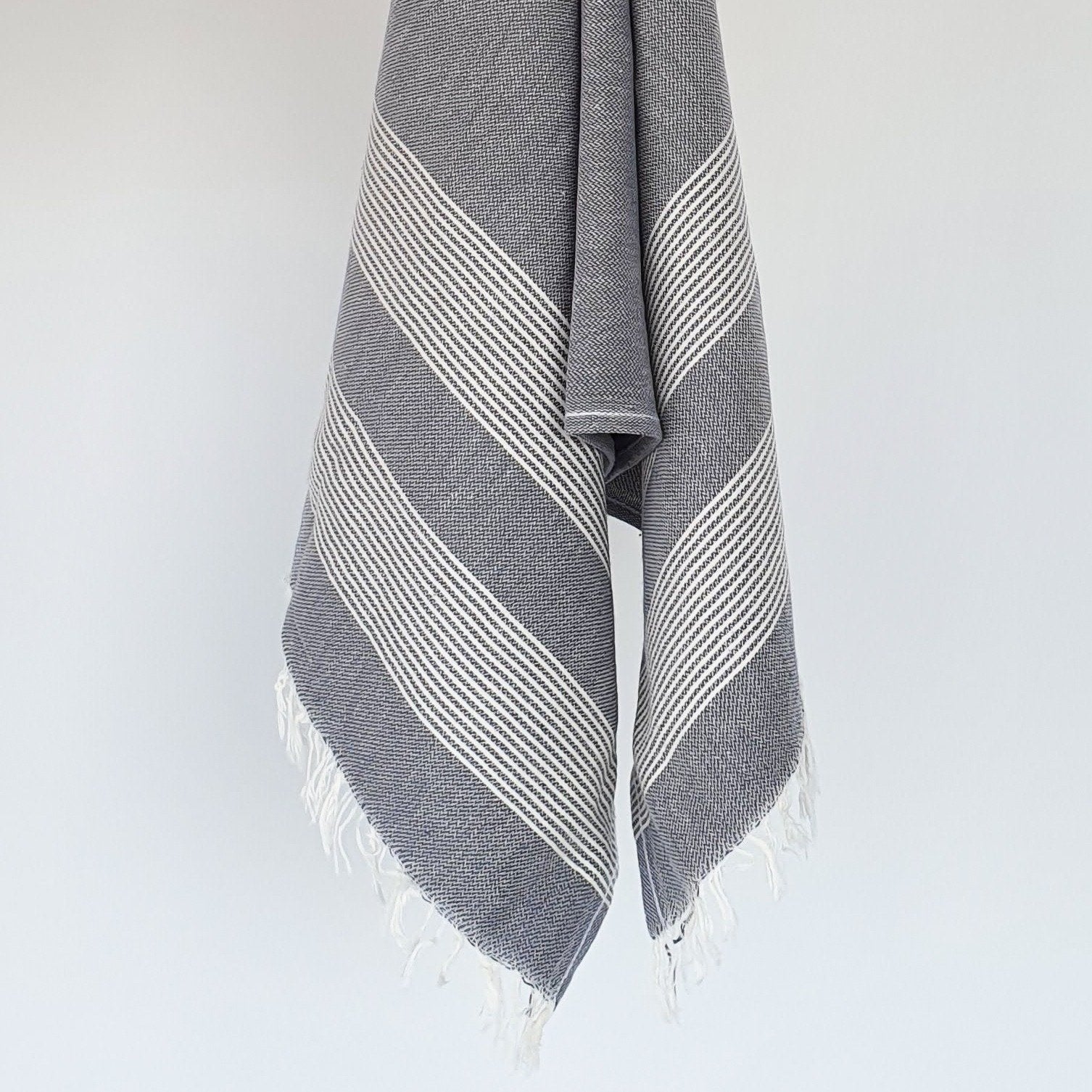 Nisha 100% Cotton Turkish Hand and Kitchen Towel